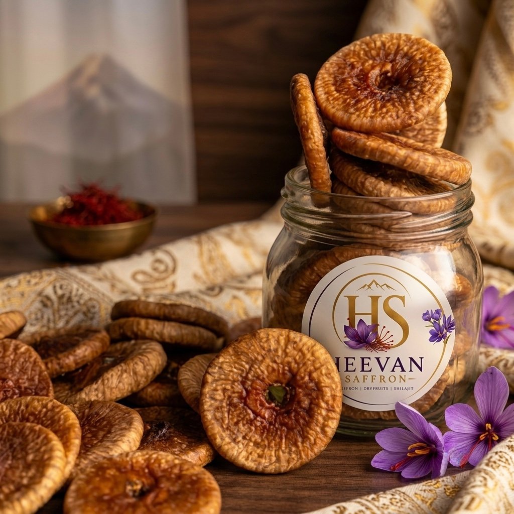 Premium Dried Anjeer – Naturally Sweet Sun-Dried Figs | Fibre-Rich Dry Fruit