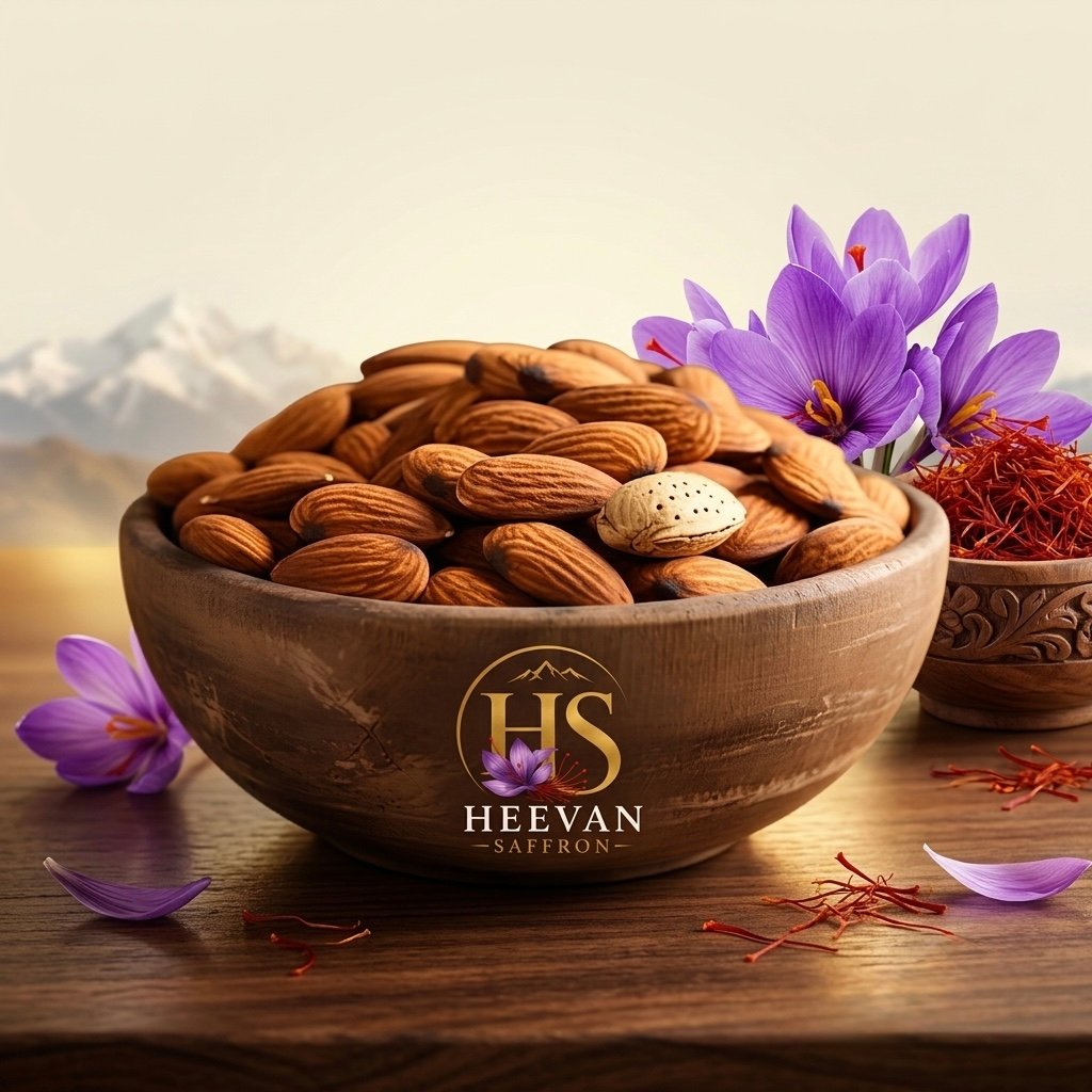 Premium Kashmiri Mamra Badam – Authentic Oil-Rich Brain Almonds | GI-Tagged
