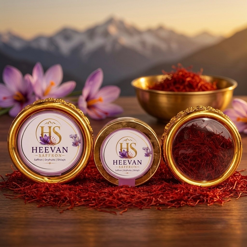Premium Kashmiri Kesar – Pure Mongra Grade | Hand-Harvested Pampore Saffron
