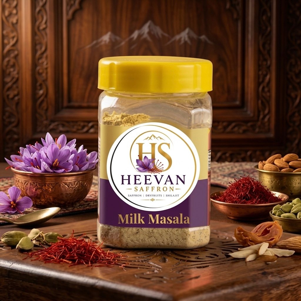 Premium Kashmiri Saffron Milk Masala – Traditional Kesar Dry Fruit Blend